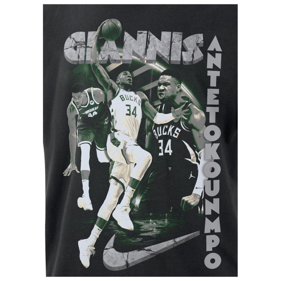 Nike Ανδρική κοντομάνικη μπλούζα Giannis Antetokounmpo NBA Courtside T-Shirt
